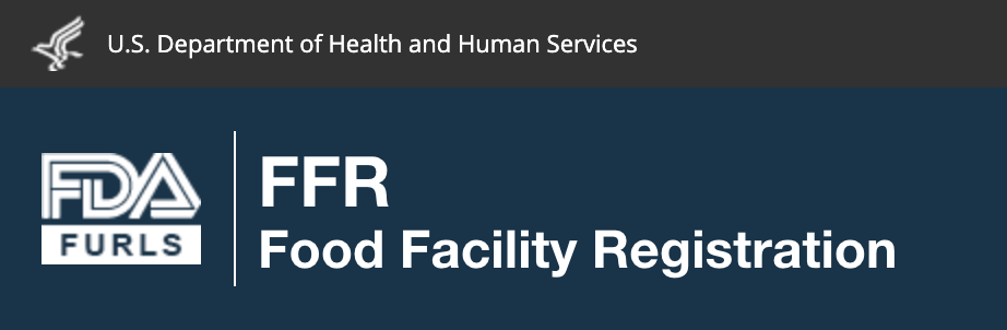 FDA Food Facility Registration